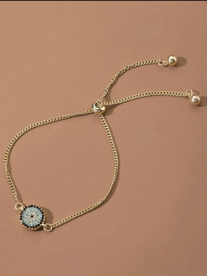 Evil eye bracelet