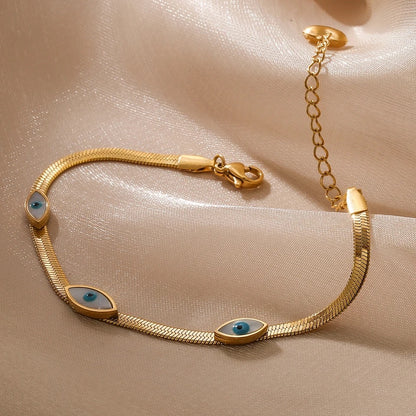 Evil eye bracelet