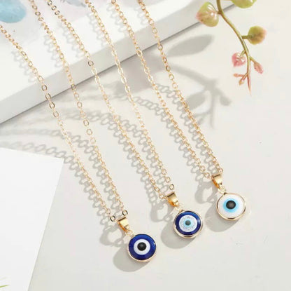 Evil eye choker necklace “Anjali”