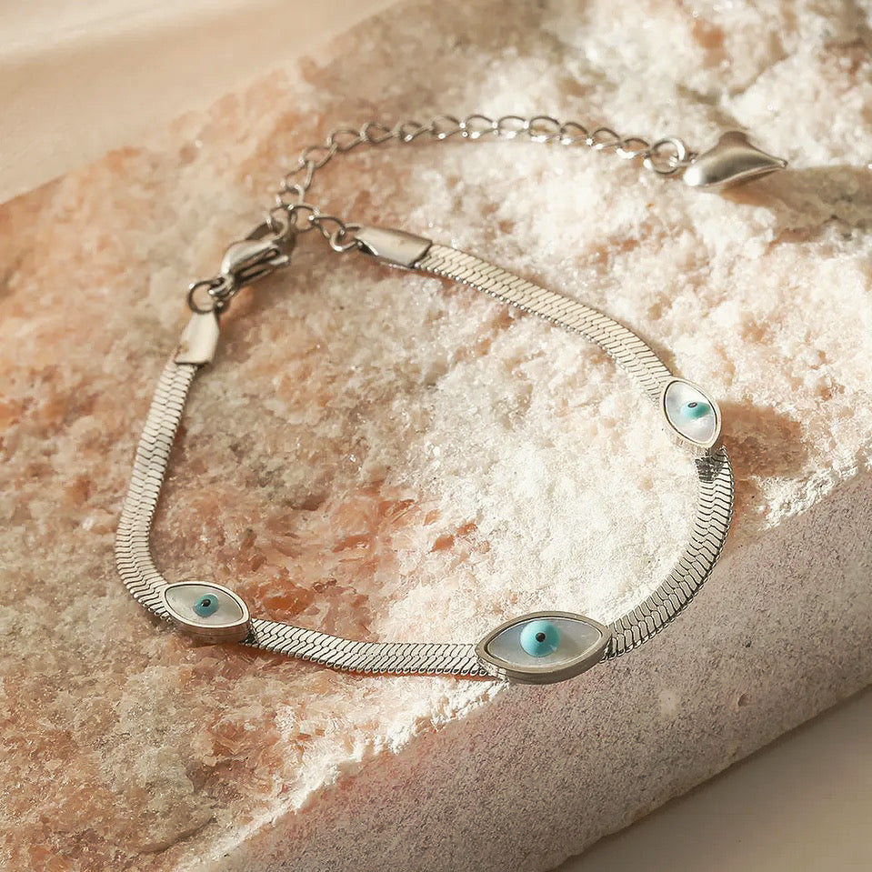 Evil eye bracelet