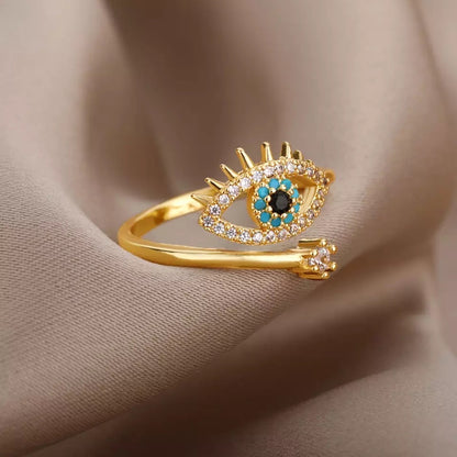Evil eye Ring