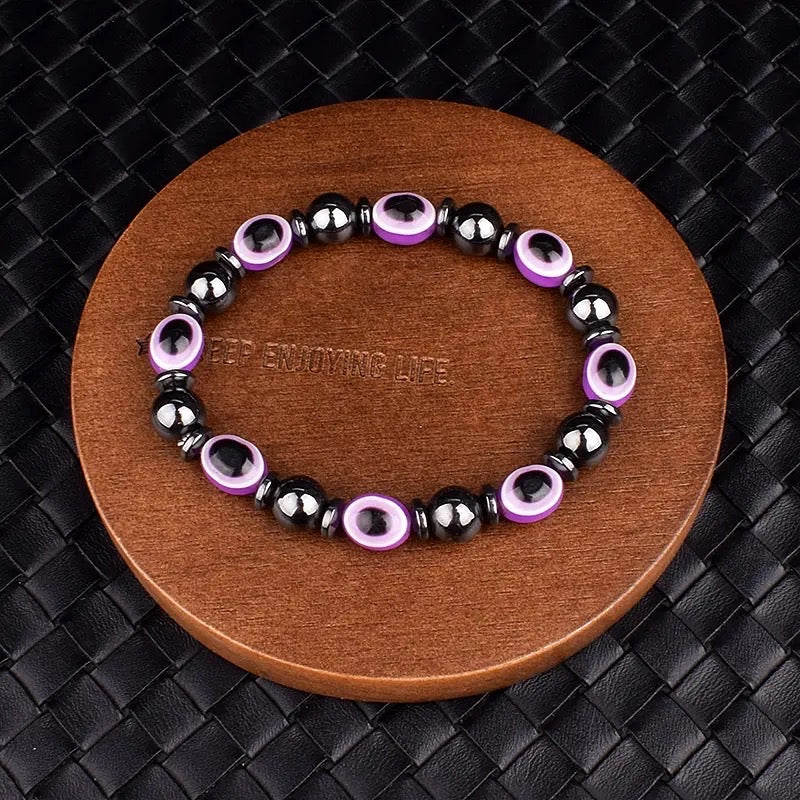 Evil eye beaded bracelet