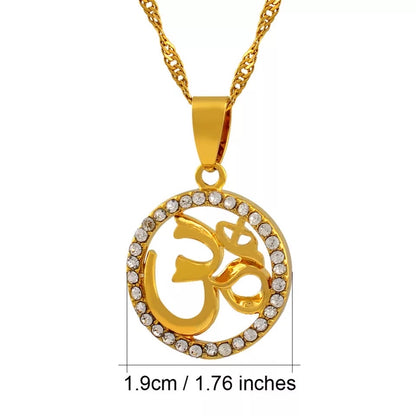 Om Ganesh necklace
