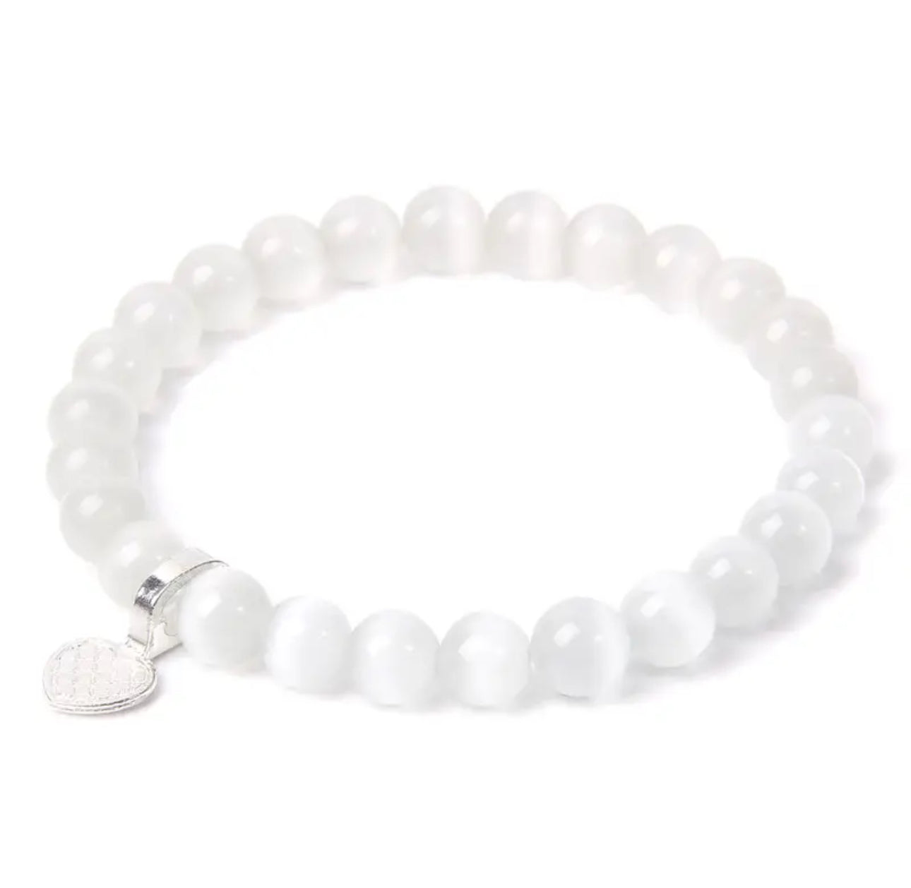 White Moonstone Bracelet