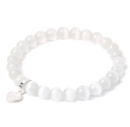 White Moonstone Bracelet